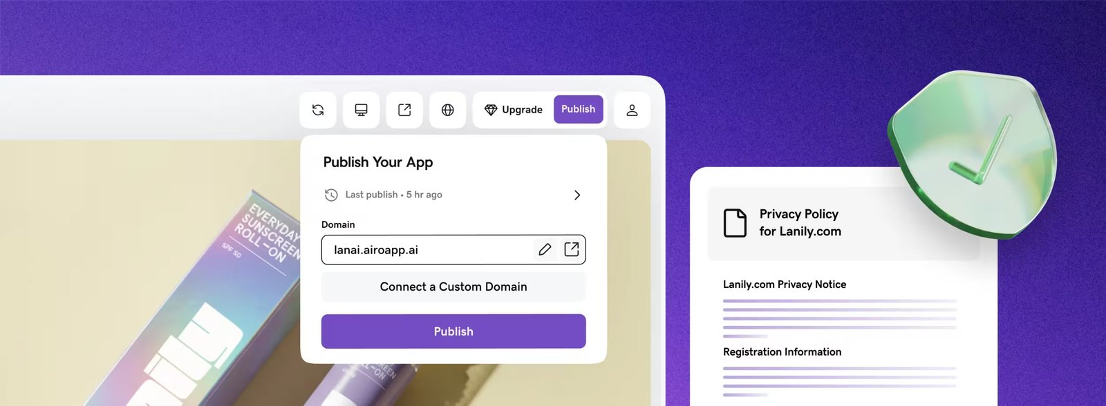 Publish your site with GP Agent