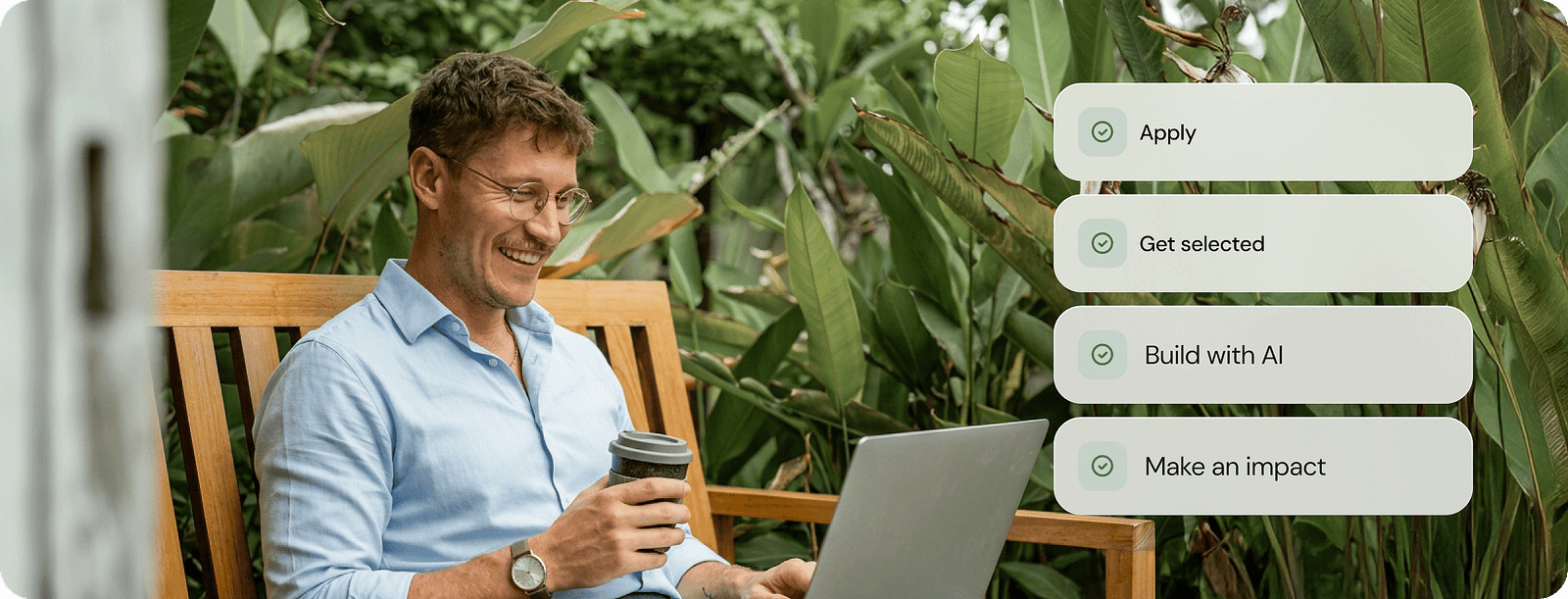 Apply, get selected, build with AI and make an impact
